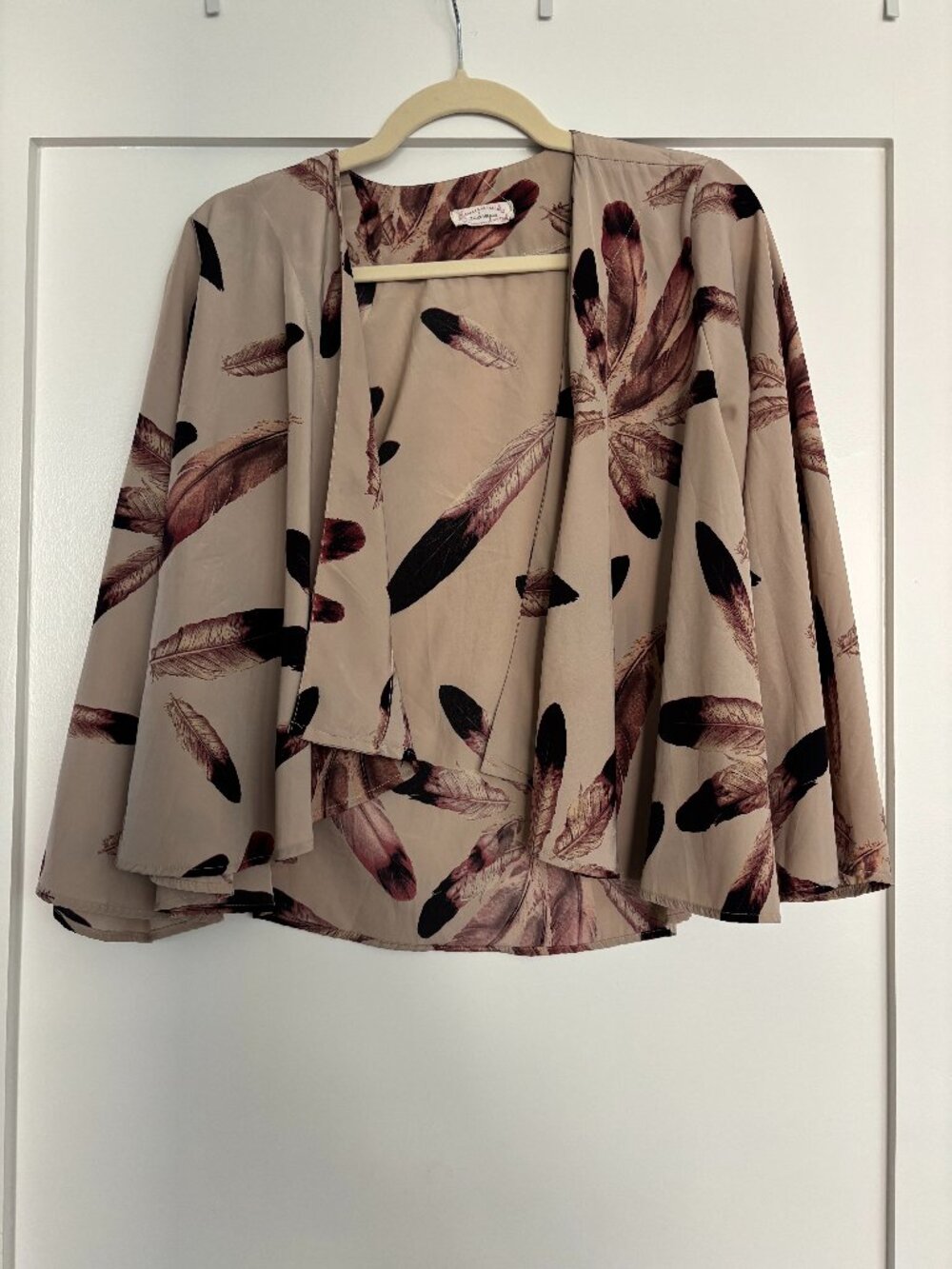 Feather Shrug/ Cardigan Tunic